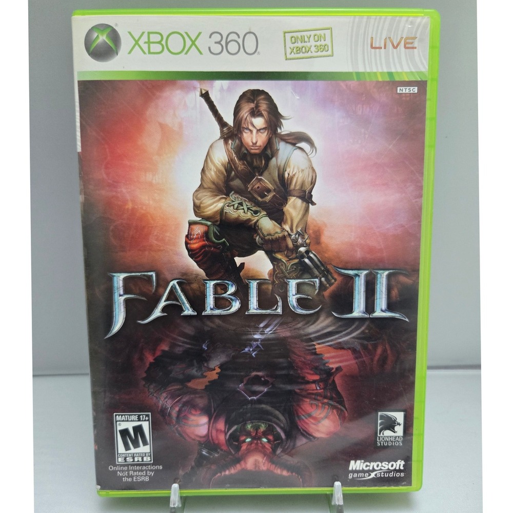 Fable II 2 - Microsoft Xbox 360 - Complete CIB W/ Manual Tested Working & Clean